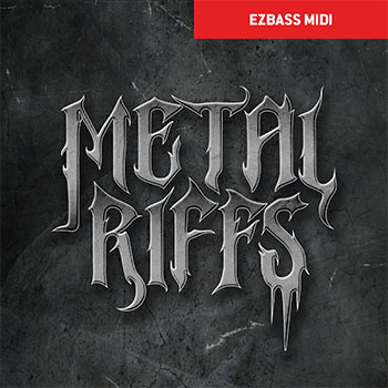 Toontrack Metal Riffs   EZbass MIDI